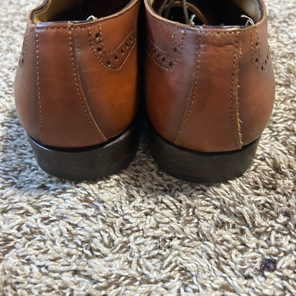 Antonio Maurizi Leather Cap Toe Oxford Dress Shoes Brown Size 44 main image 11